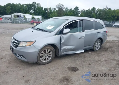 2016 Honda Odyssey Ex-L from USA, damaged, VIN 5FNRL5H68GB082429